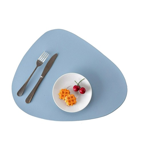 Placemats leather table set - table,